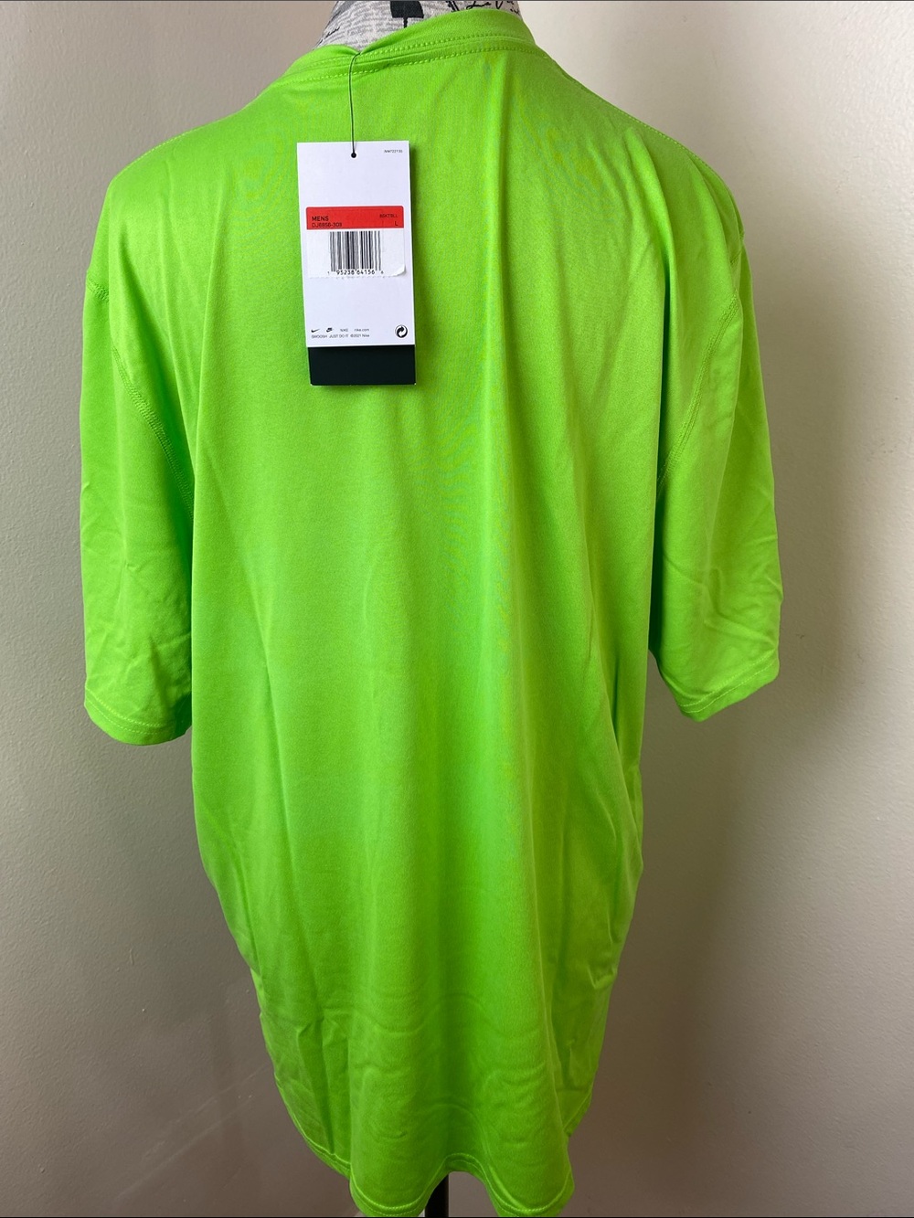 Nike Wolves Basketball Dri-FIT T-Shirt Men’s Large Volt Green NWT - Picture 5 of 11